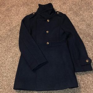 GAP Girls Navy PeaCoat Size M